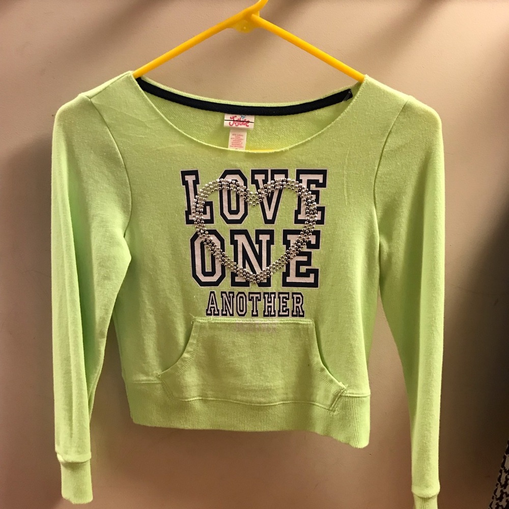 Justice Girls Sweatshirt- Size 8